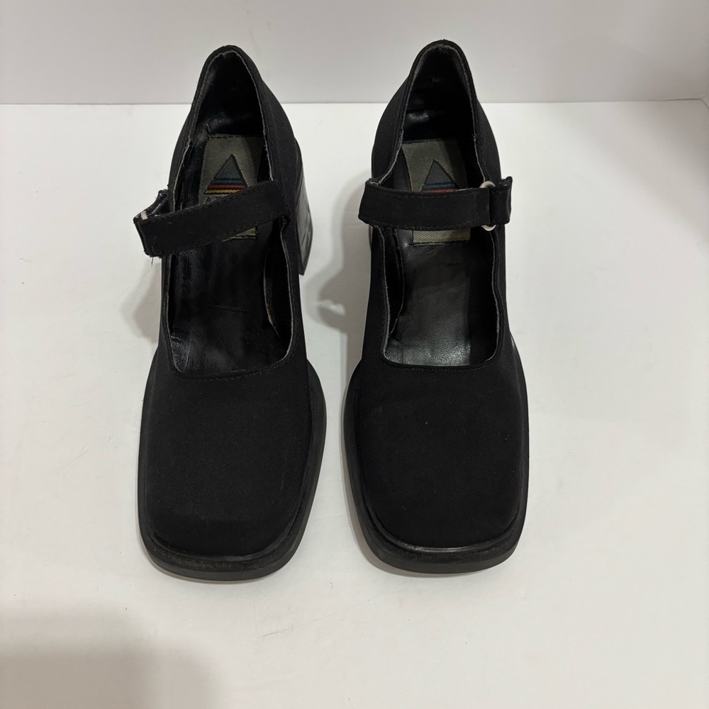 Aldo Black Women's Block Heels - Picture 2 of 5